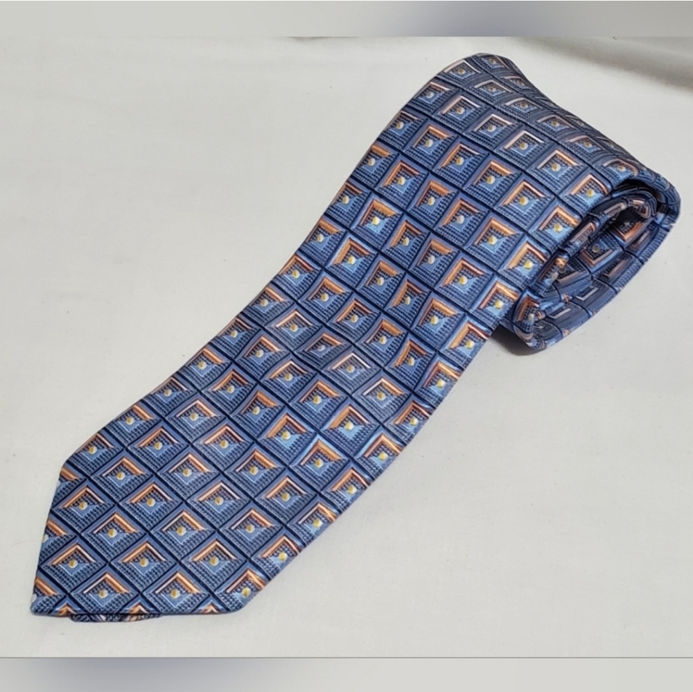Robert Talbott Geometric Boxed Silk Tie